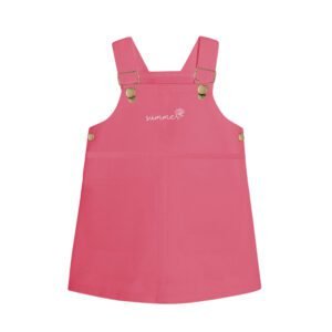 PINK DENIM PINAFORE JUMPER