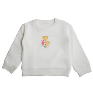 LONG SLEEVE FLOWER PRINT TOP