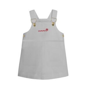 GREY DENIM PINAFORE JUMPER