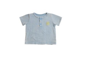 BLUE  WASH SHORT SLEEVE TOP BOYS