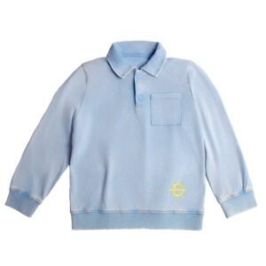 BLUE  WASH POLO
