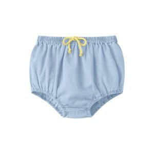 BLUE  WASH BABY GIRL 2 PIECE SHORTS