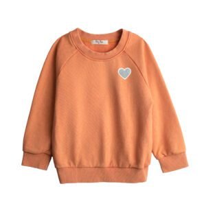 ORANGE LONG SLEEVE TOP GIRLS