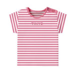 PINK/ WHITE BABY GIRL SHORT SET