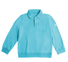 TEAL BLUE WASH POLO