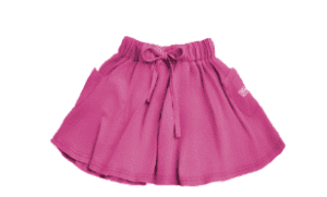 HOT PINK WASH SKIRT